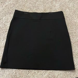 Banana Republic Side Zip Black Mini Skirt 8
